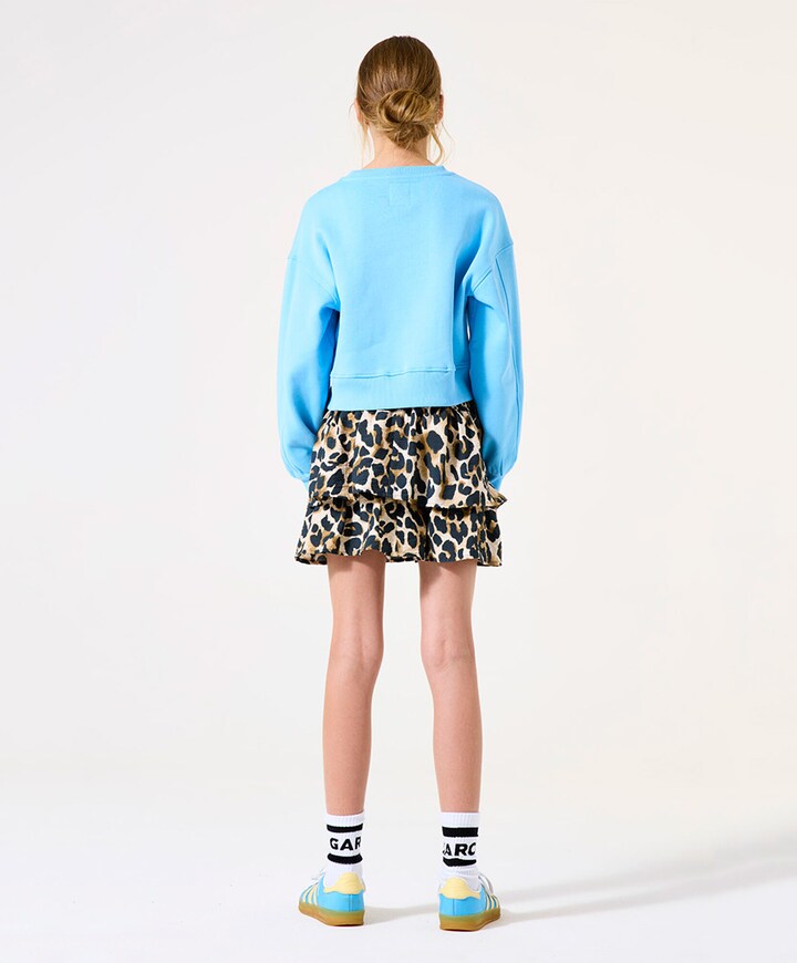 Meisjes sweater blauw