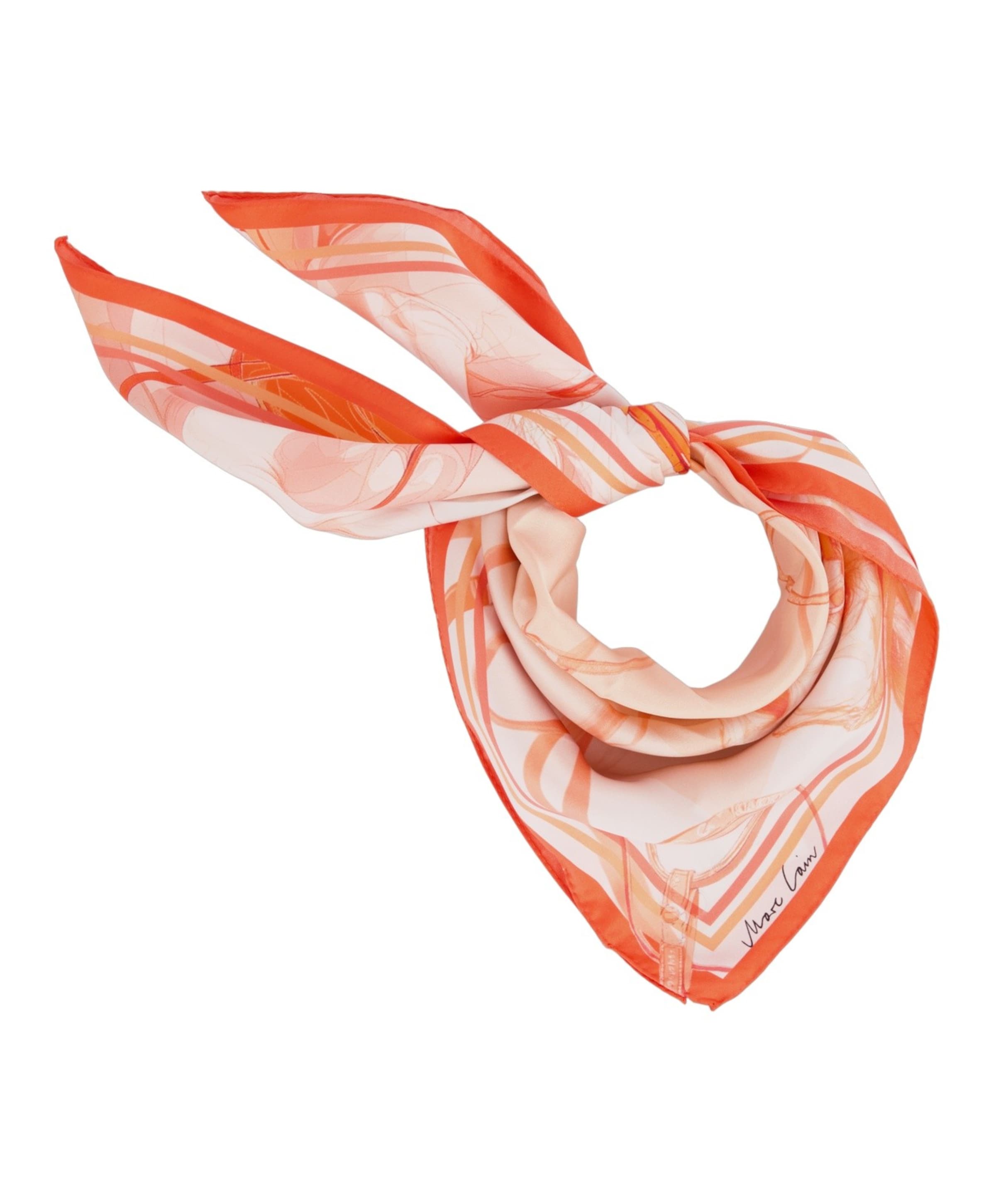 Dames sjaal oranje