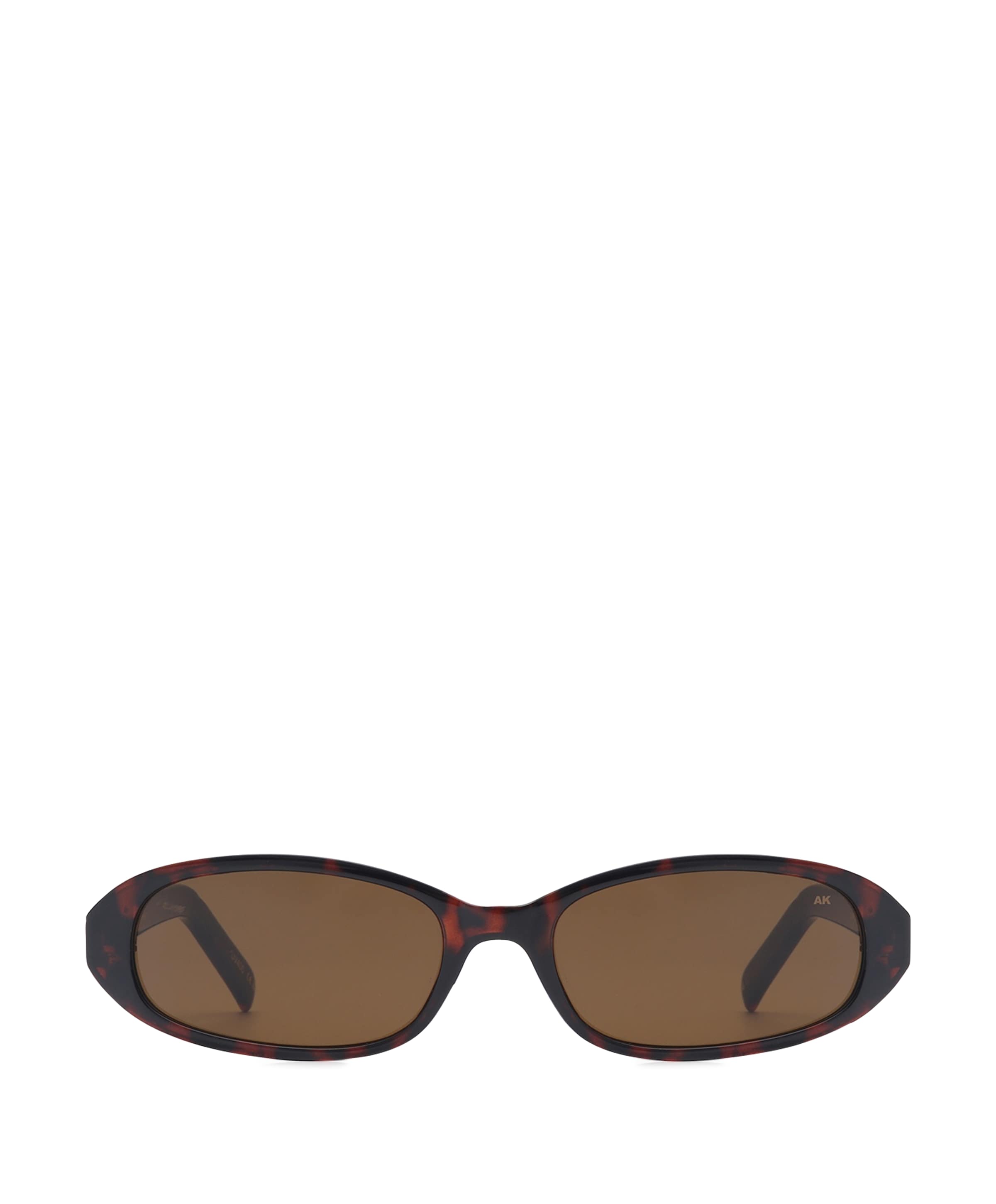 Uniseks zonnebril bruin