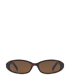 Uniseks zonnebril bruin