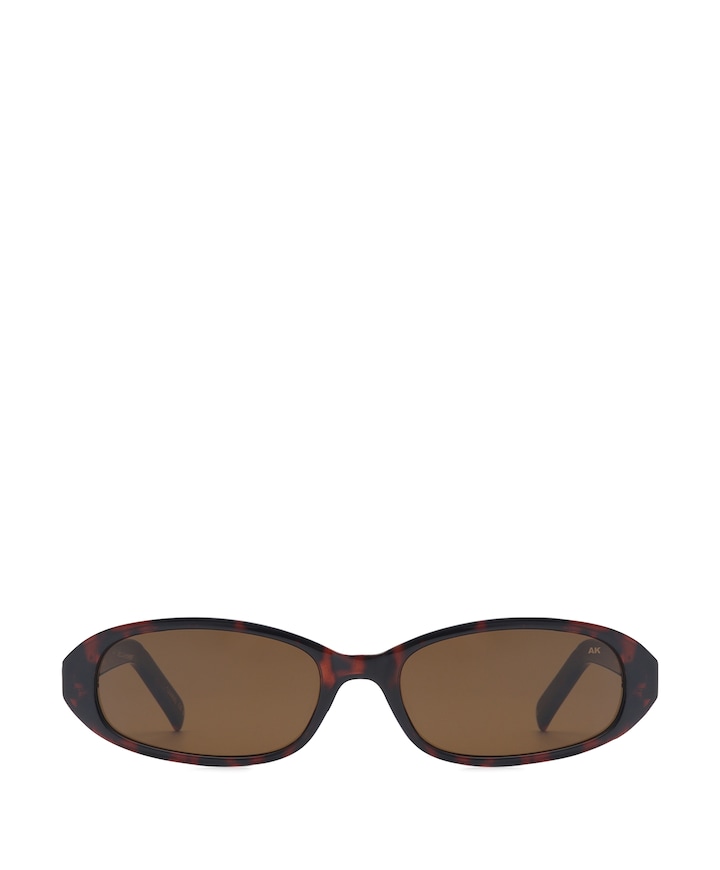 Uniseks zonnebril bruin