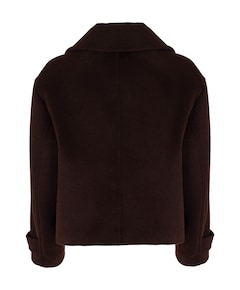 Dames jas bruin