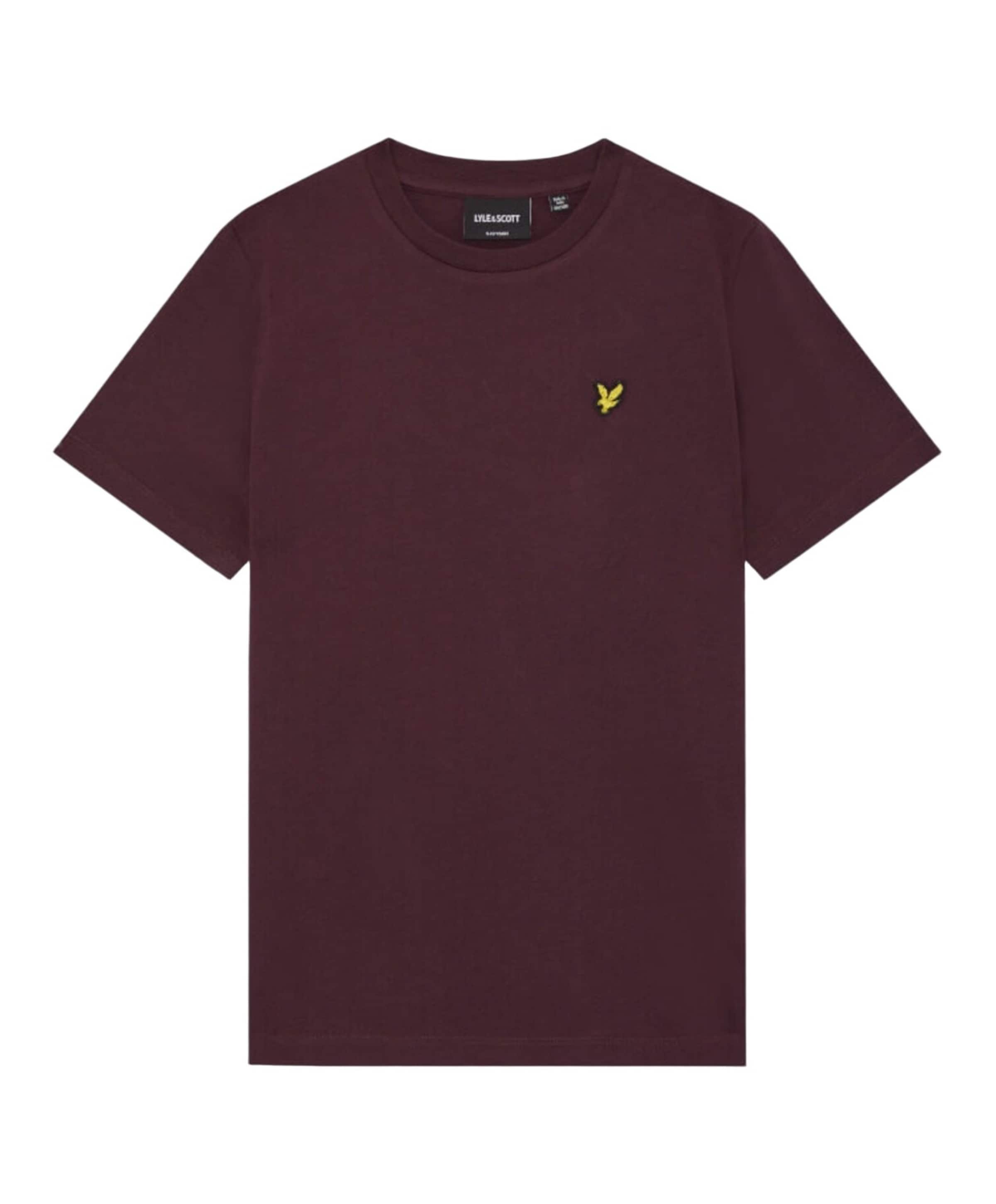 Jongens T-shirt bordeaux