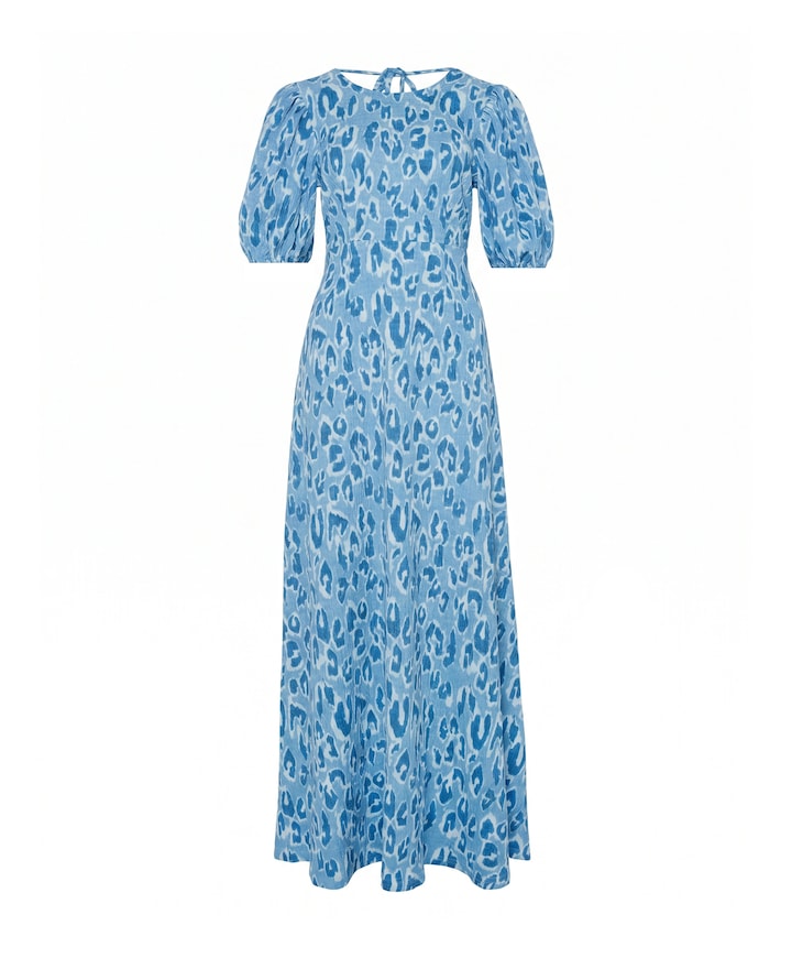 Lolita dames jurk blauw