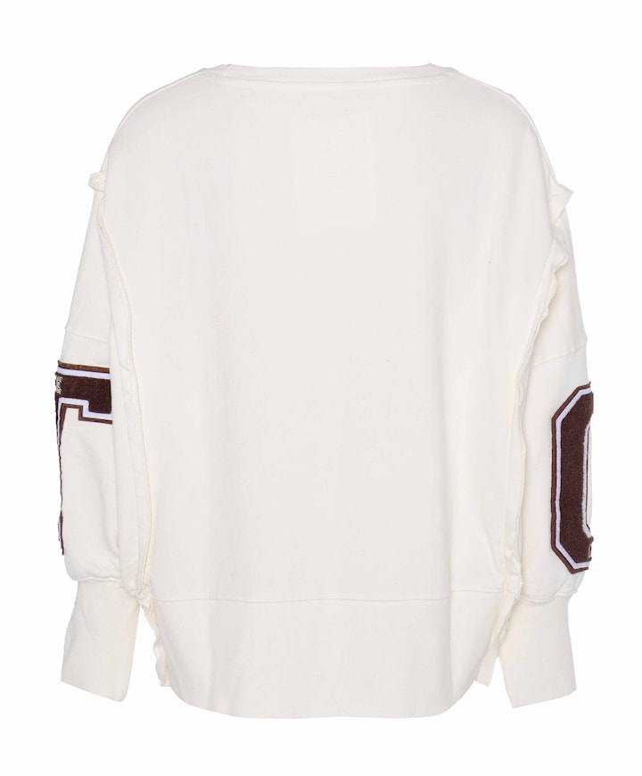 Dames sweater ecru