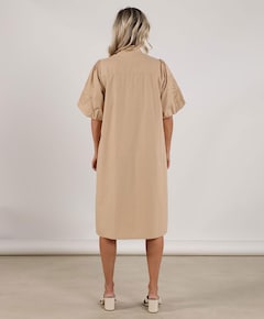 Dames jurk beige