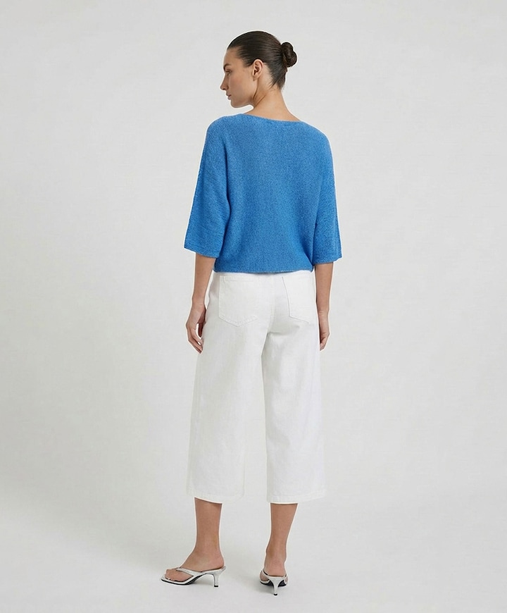 Dames trui blauw