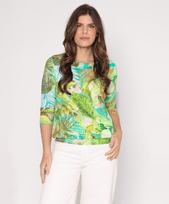 Dames longsleeve groen