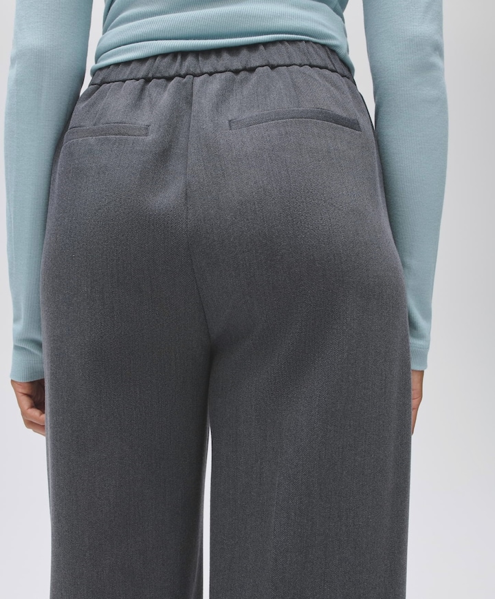 Mozy mod dames broek grijs