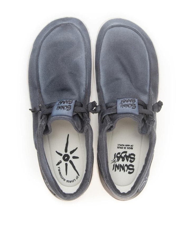 KUNASH_002 heren veterschoenen blauw