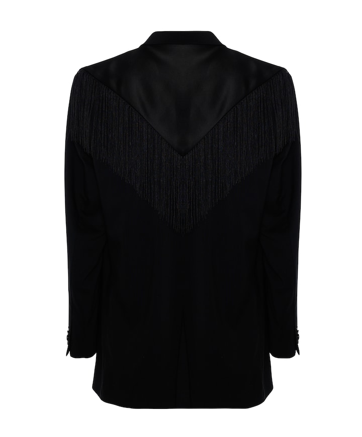 Dames blazer zwart