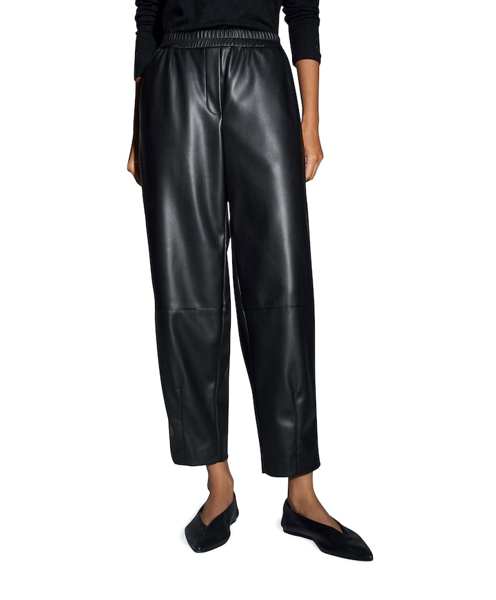 Myha edgy dames broek zwart