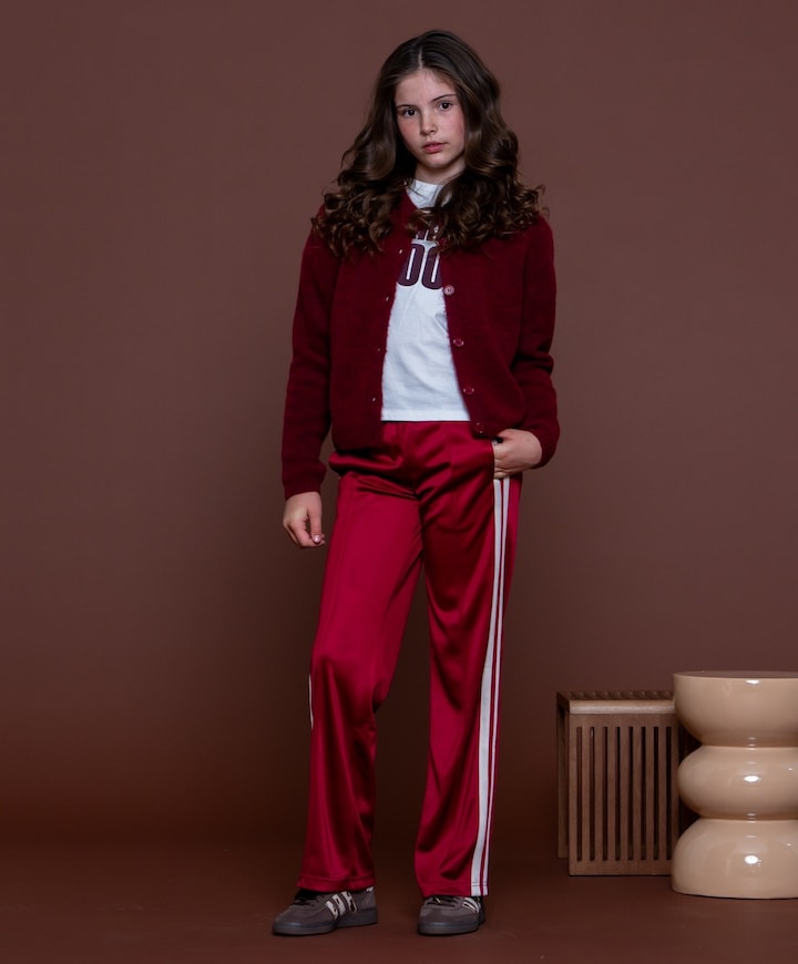 meisjes broek bordeaux