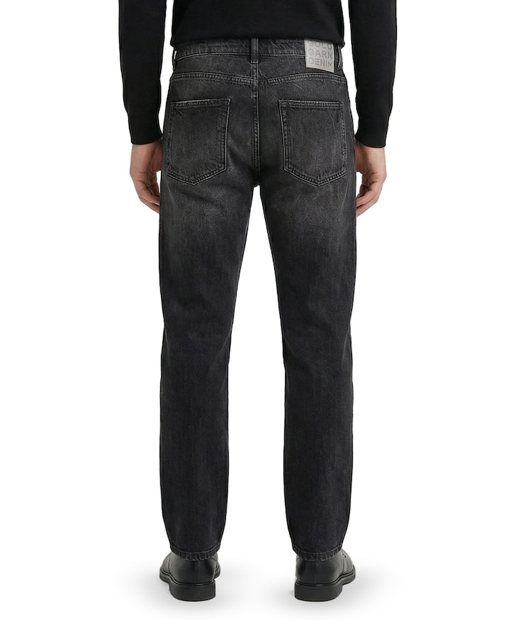 Franklin staight heren jeans zwart