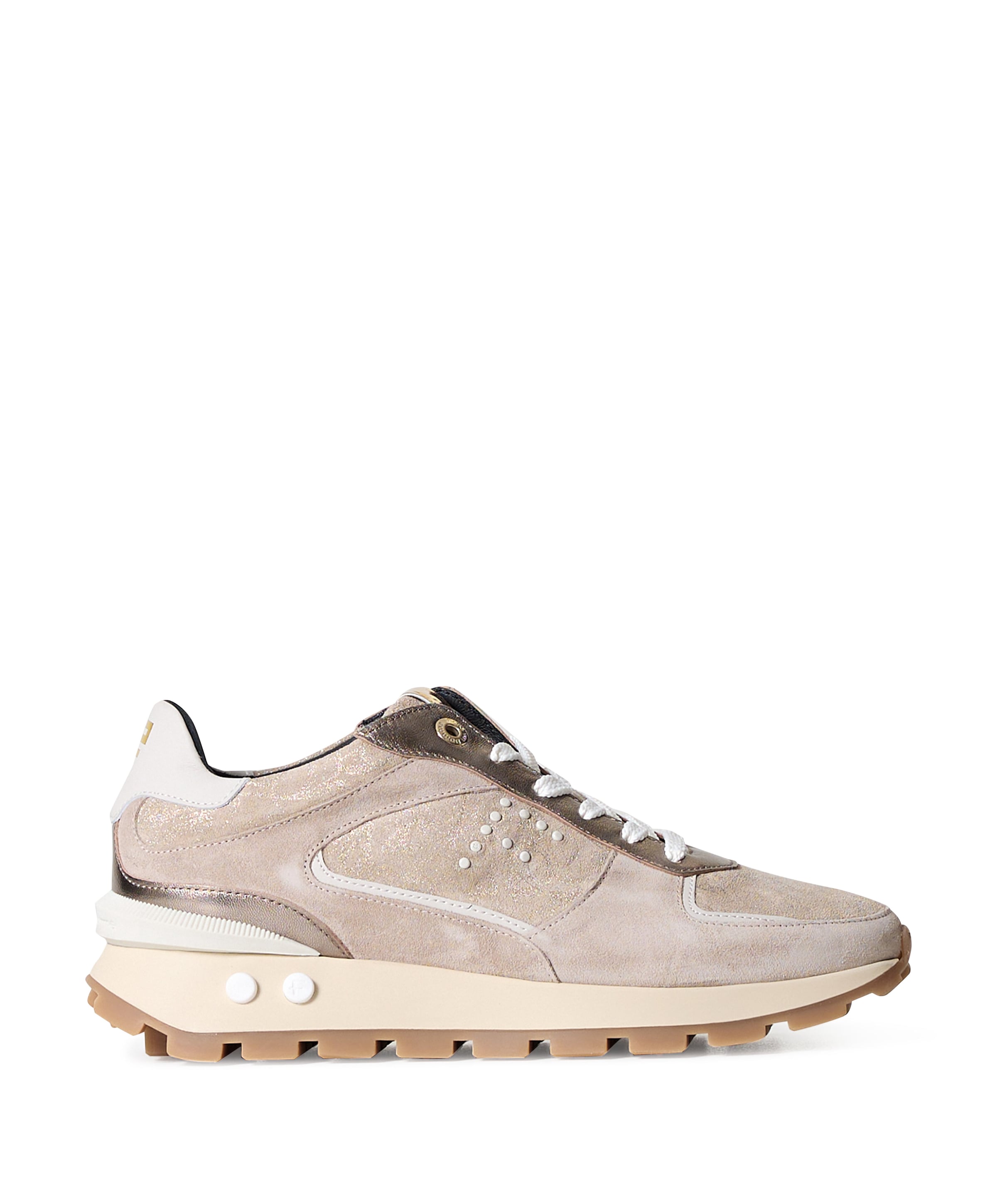 dames sneakers beige