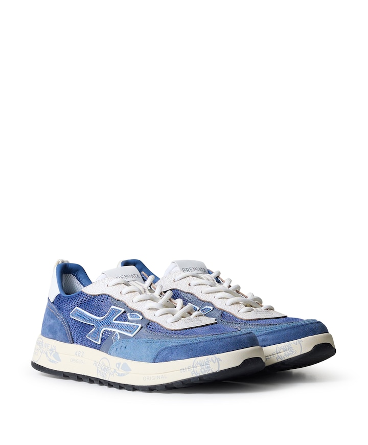 Nous heren sneakers blauw