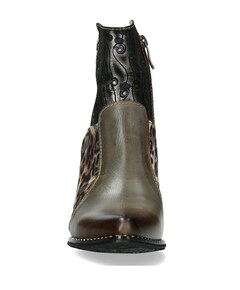 dames enkellaarzen grijs