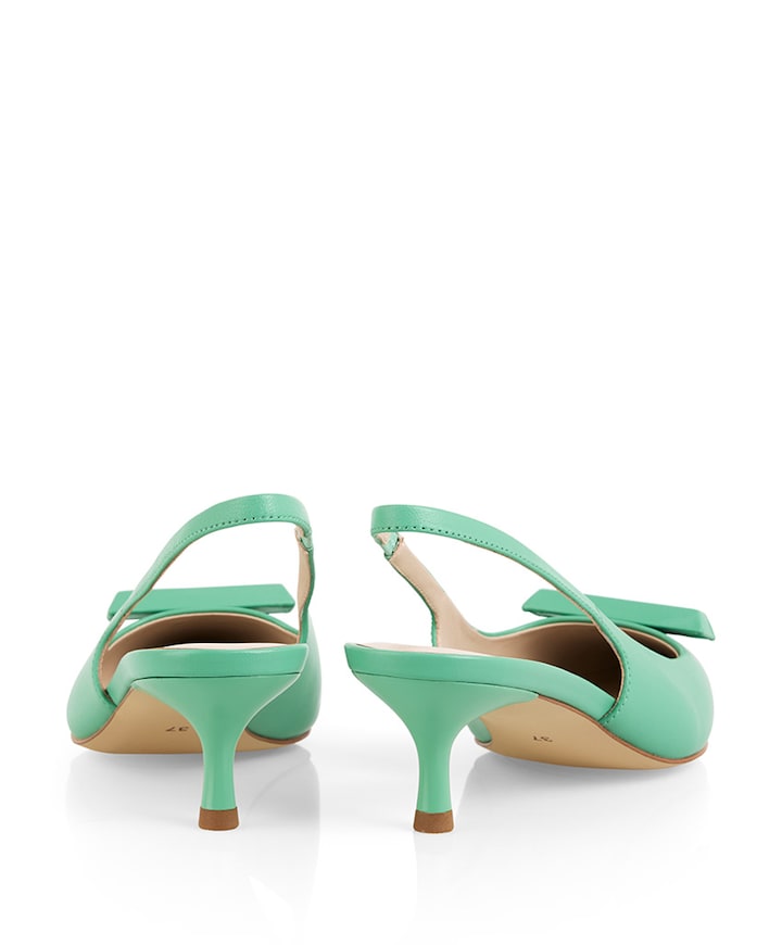 Pumps dames slingbacks groen