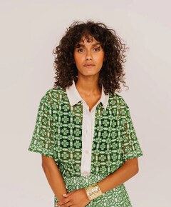 Dames blouse groen