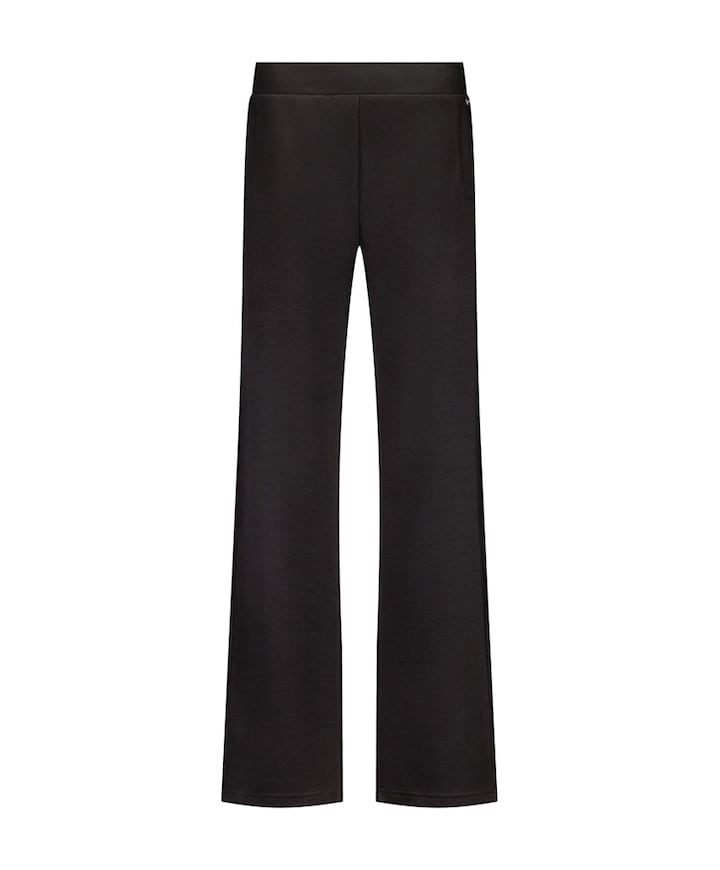 Technical Sweat Wide-Leg broek zwart