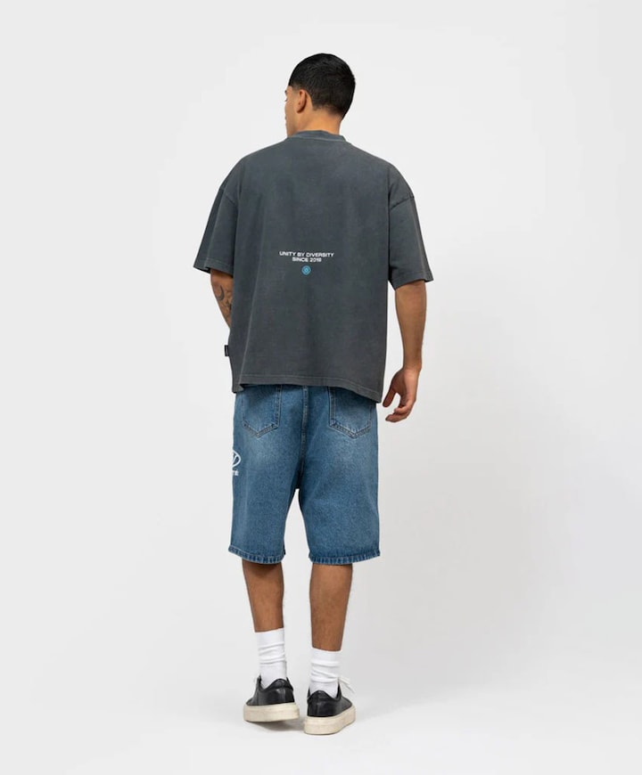 Uniseks t-shirt grijs