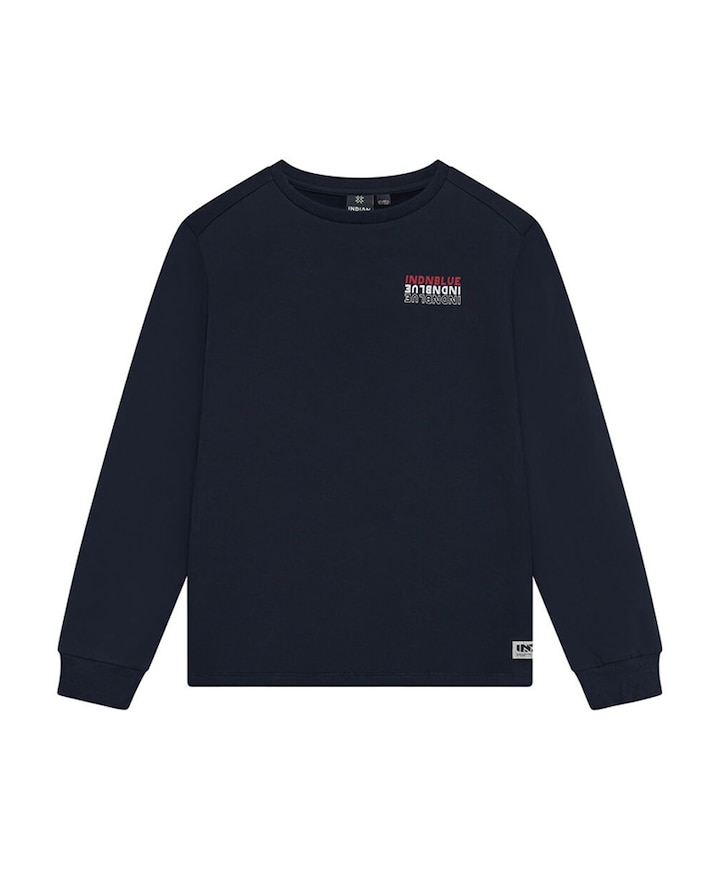 Jongens longsleeve blauw