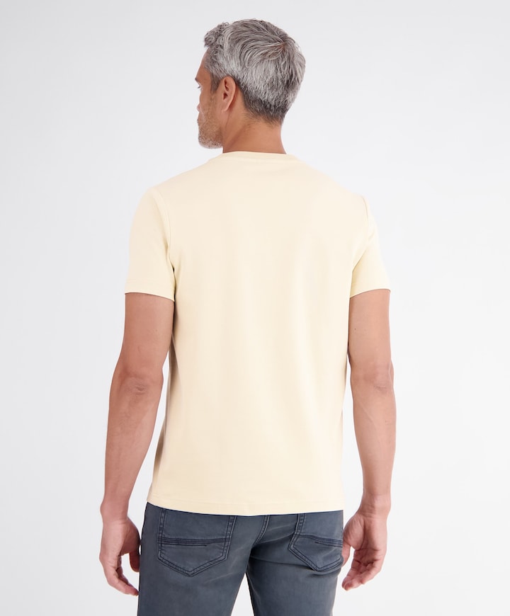 Heren T-shirt beige