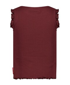 Meisjes top bordeaux