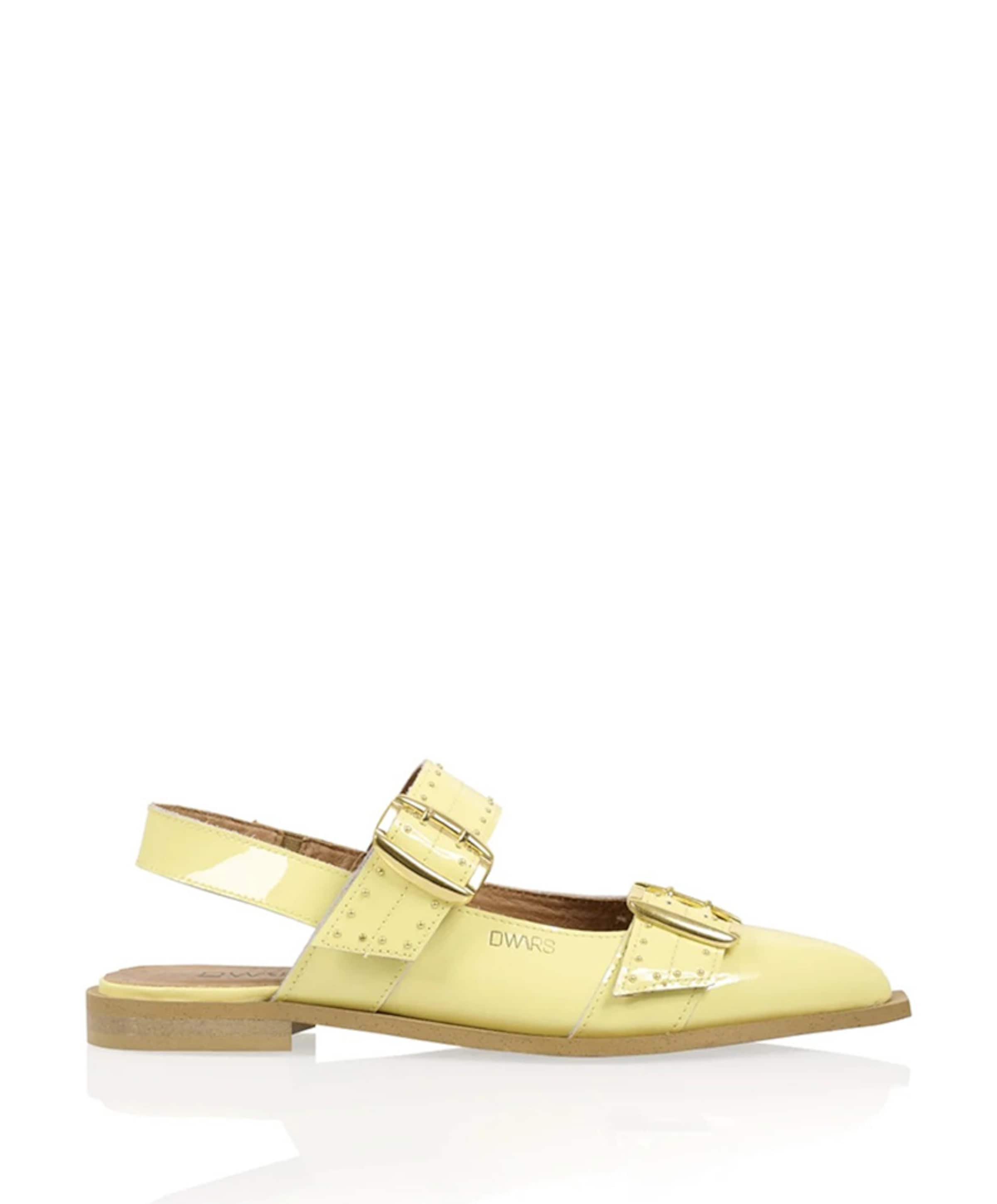 Port Isabel dames slingbacks geel