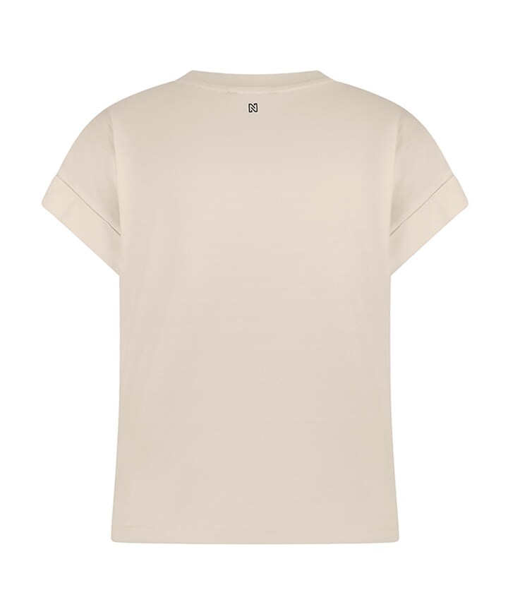 Dames t-shirt ecru