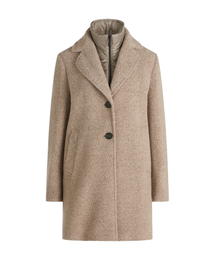 Dames jas beige
