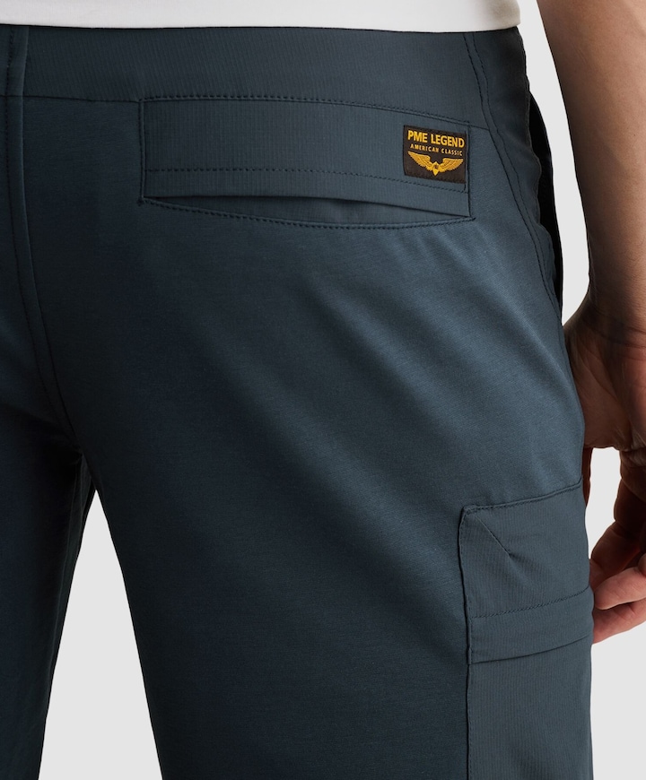 AIRYLON CARGO SHORTS TECH SWEAT heren korte broek blauw
