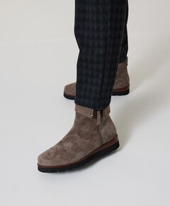 Nanet dames enkellaarzen beige