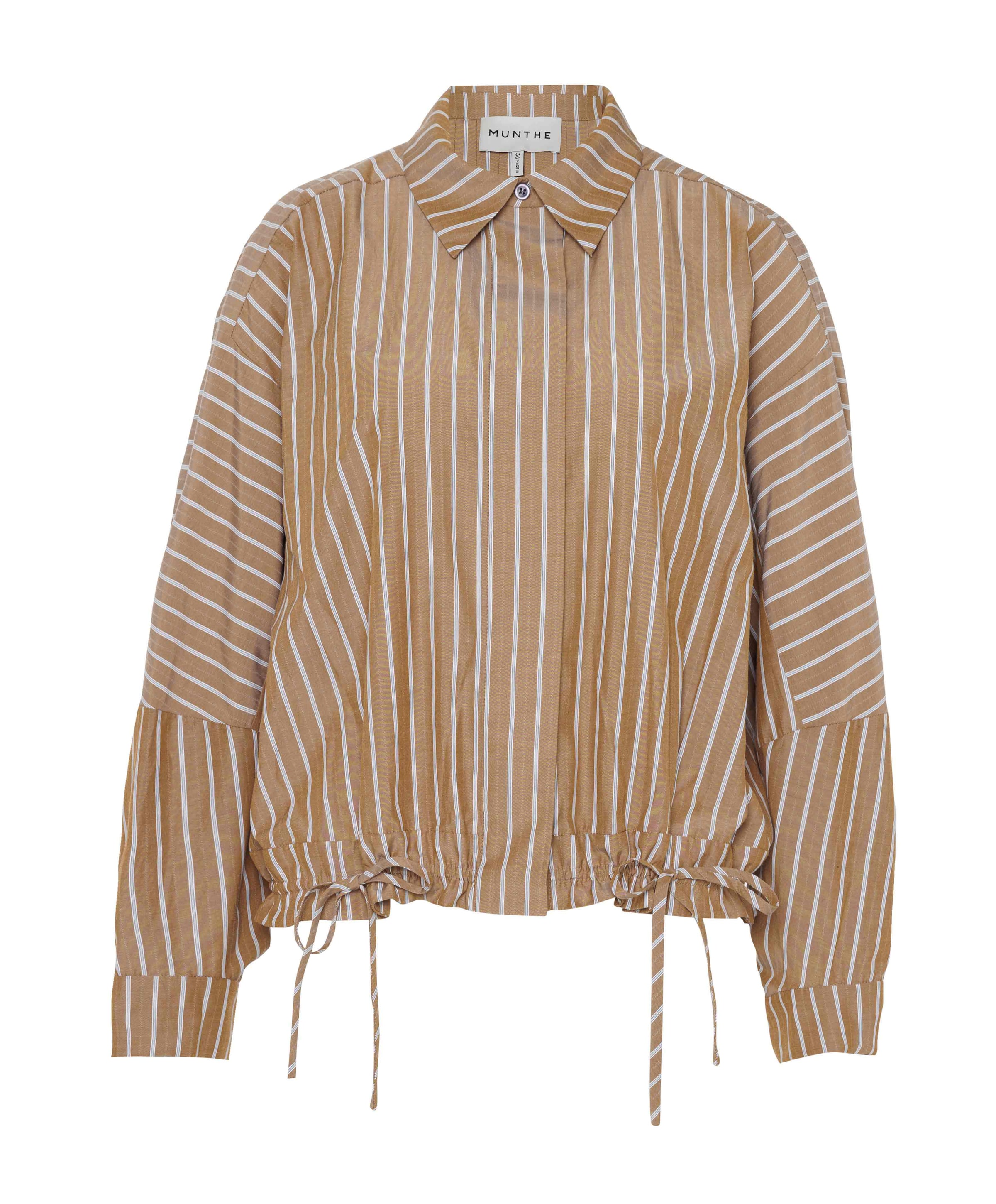 Dames blouse beige