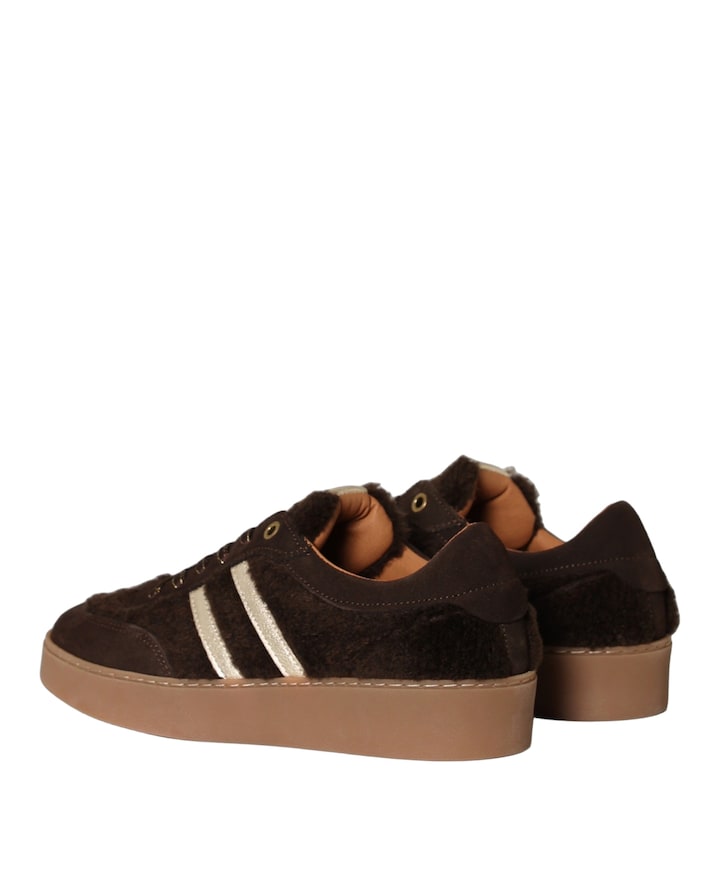 dames sneakers bruin