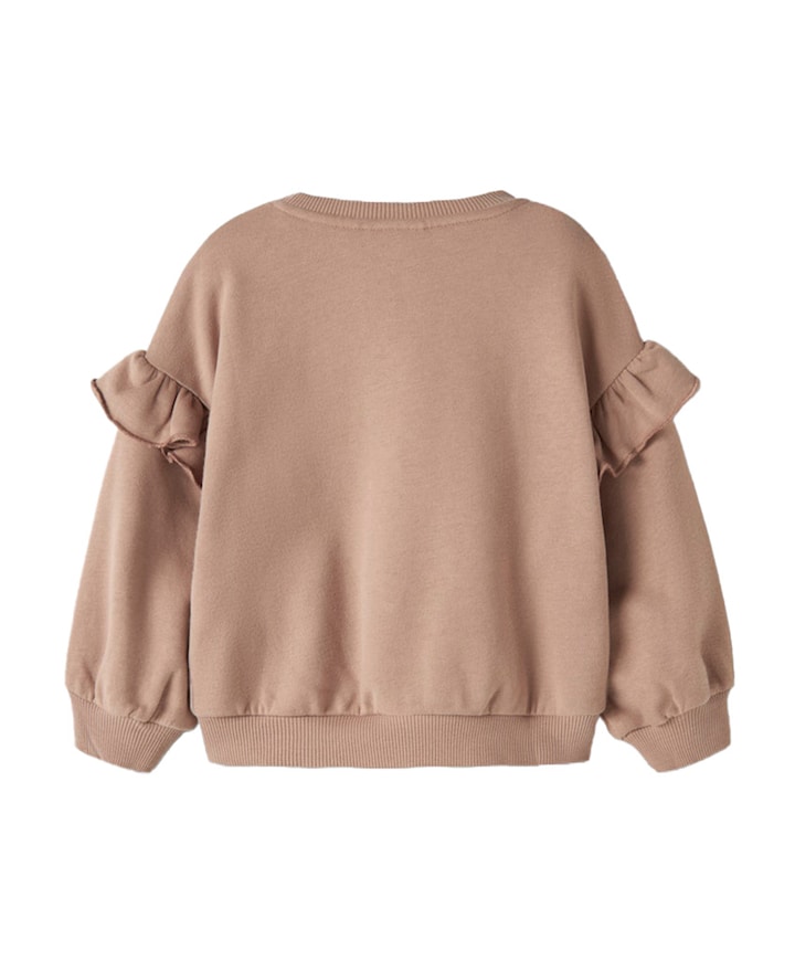 Meisjes sweater beige