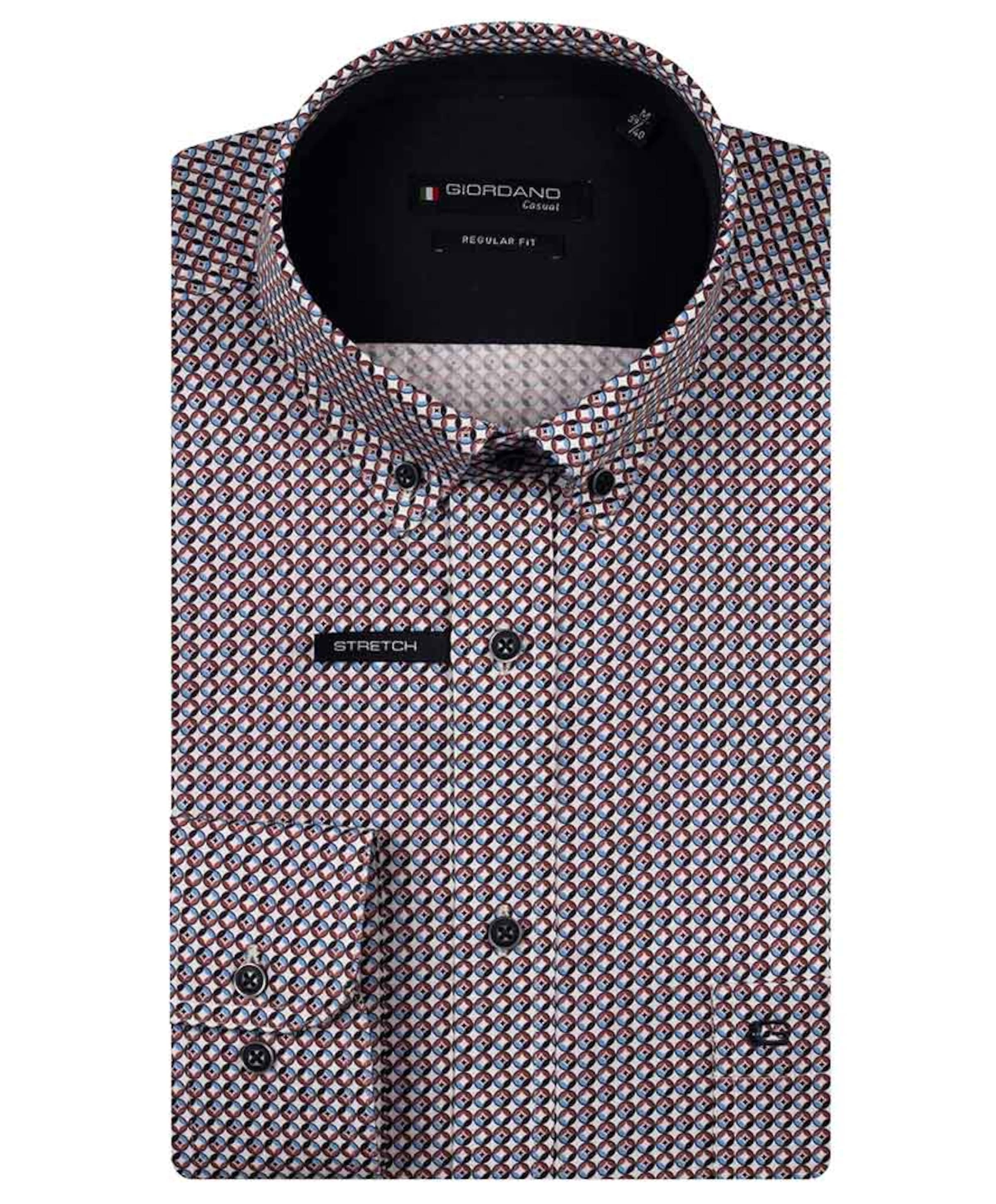 Overhemd lange mouw blauw