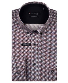 Overhemd lange mouw blauw