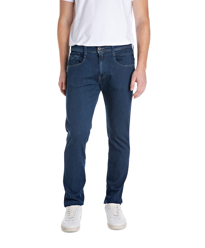 Anbass heren jeans blauw