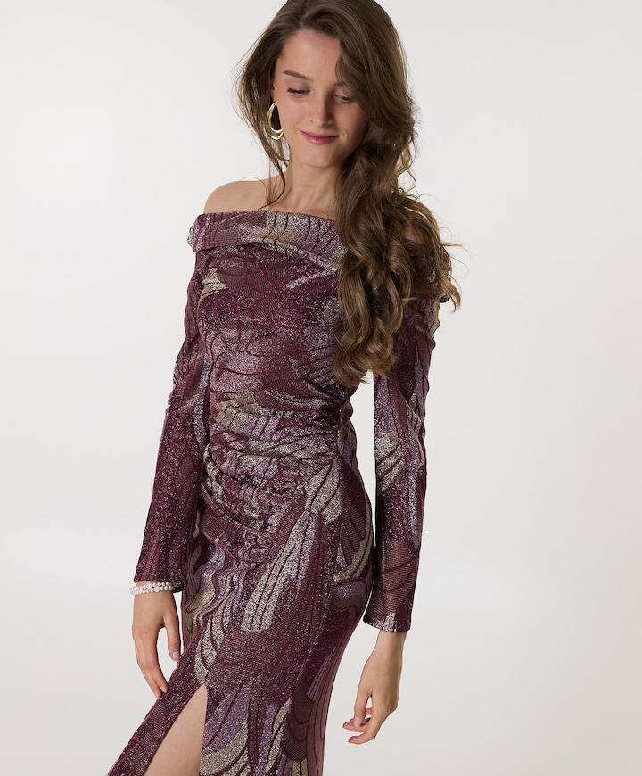 Jurk bordeaux
