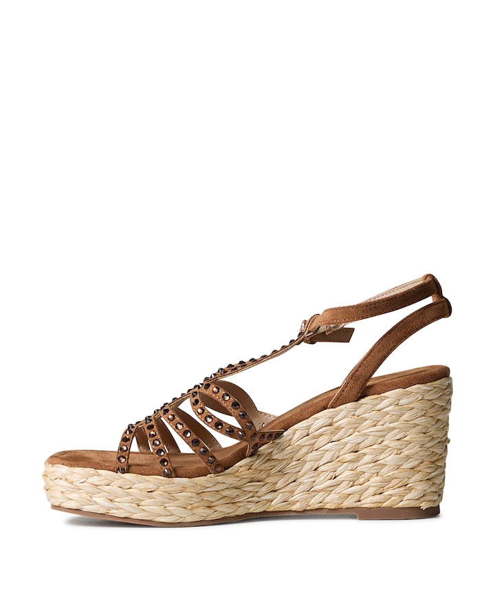 dames sandalets bruin