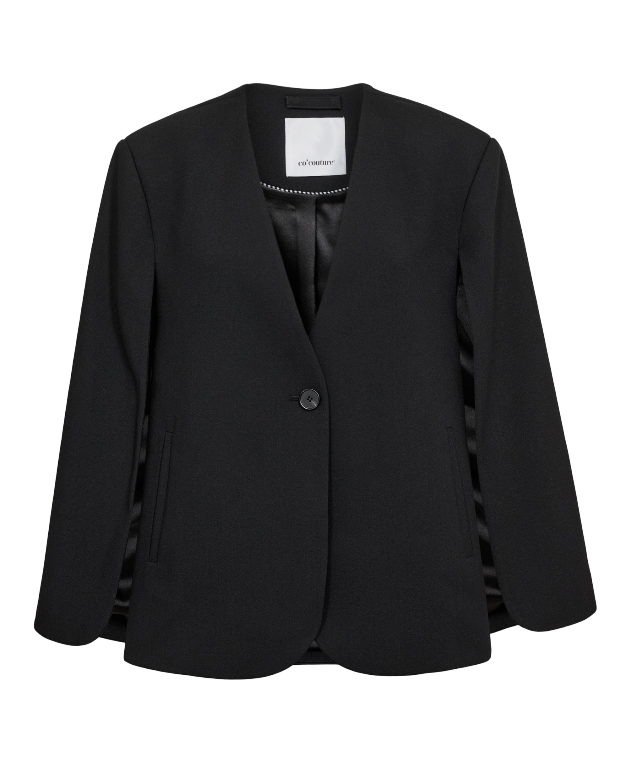Dames blazer zwart