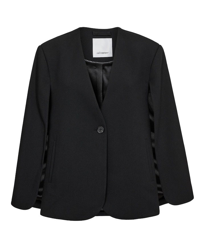 Dames blazer zwart