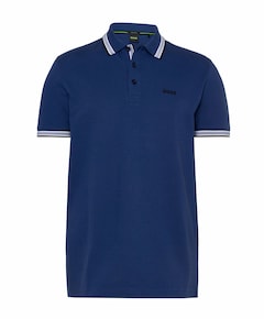 Heren polo blauw