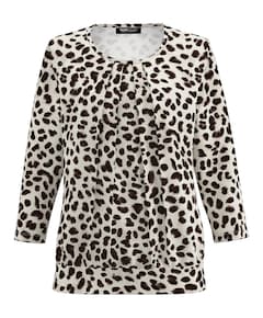 Dames longsleeve beige