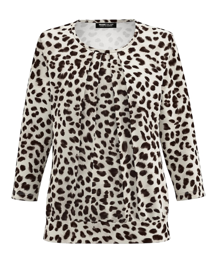 Dames longsleeve beige