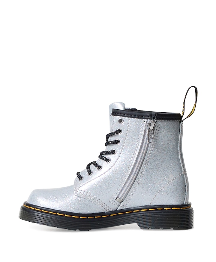 1460 T 8 Eye Boot meisjes boots zilver
