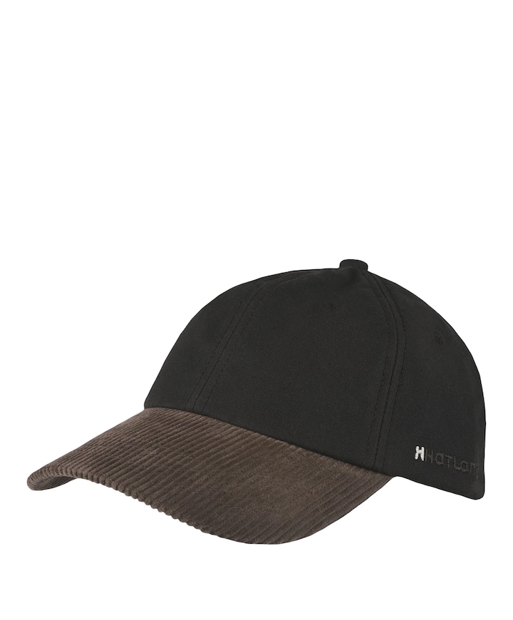 Heren cap zwart