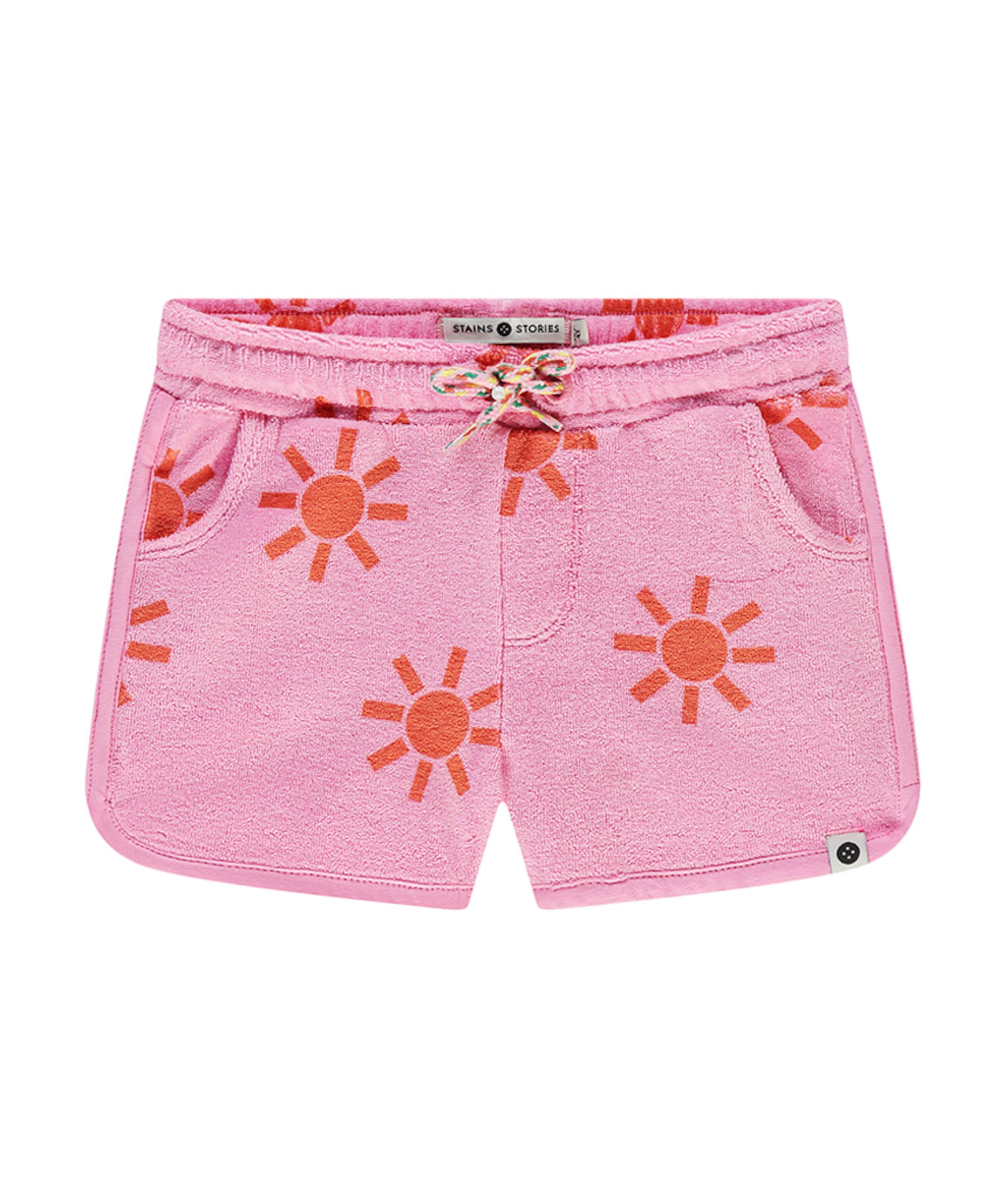Meisjes korte broek roze