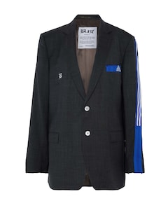 Dames blazer grijs